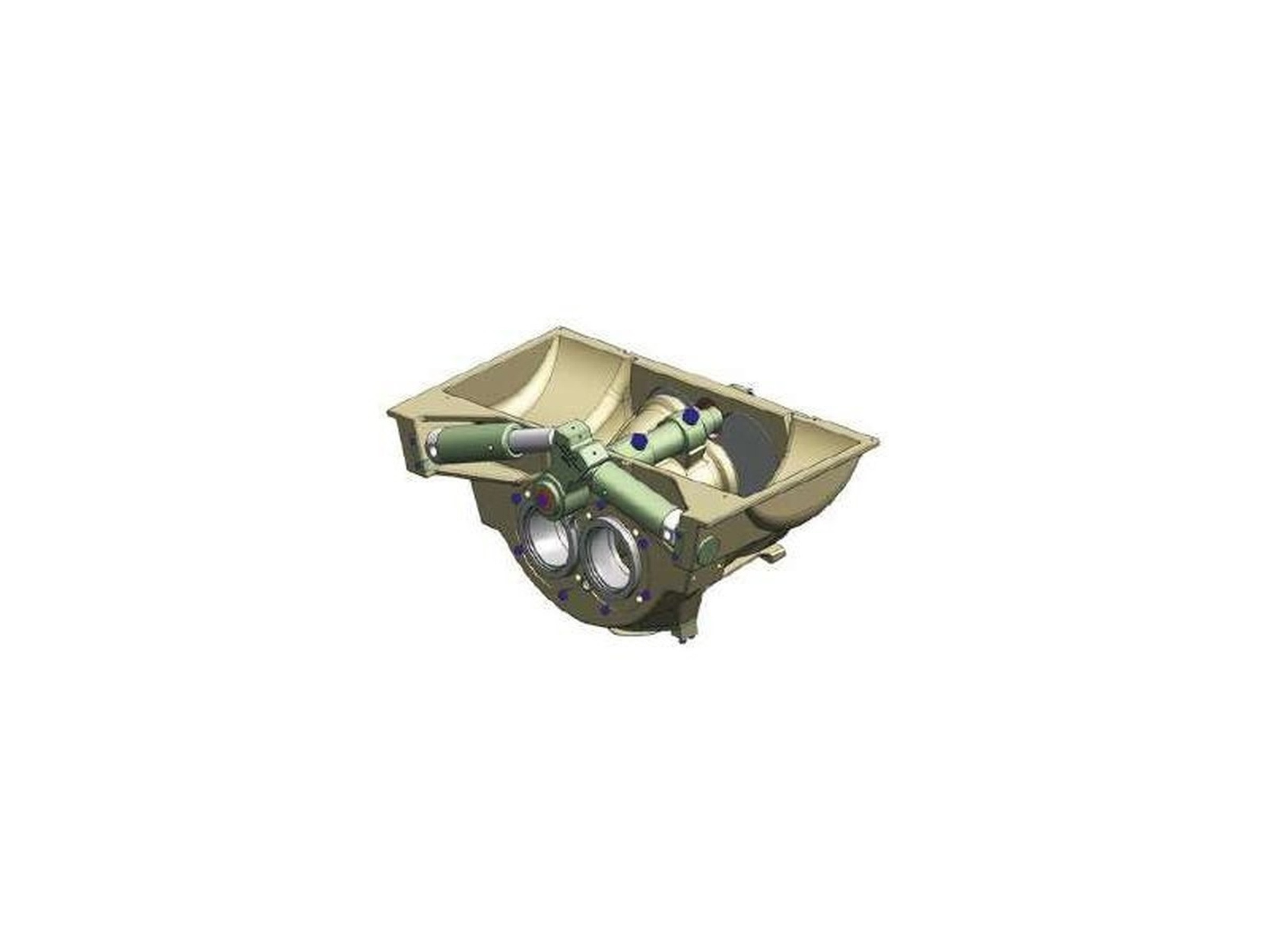 Shaft for Hydraulic Motor Bucher Brel 470 - 10076460